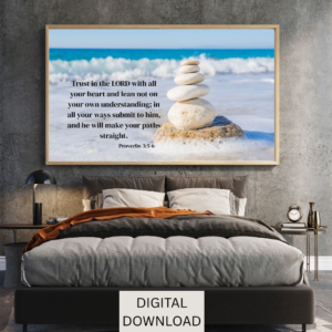 Wall Art Proverbs 3:5-6