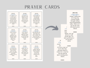 Printable Prayer Cards