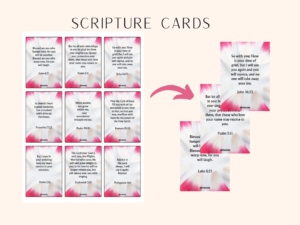Joy Despite Loss Printable Scripture Card