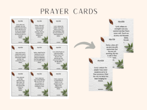 Prayer Cards Printable