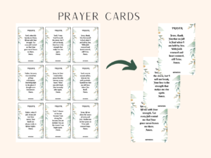Printable Prayer Cards