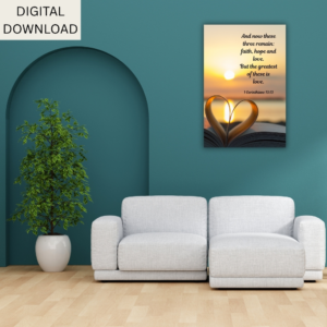 Bible Verse Wall Art Printable