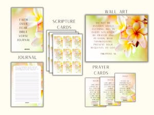 Signature PRINTABLE BUNDLE Faith Over Fear - A Faith-Centred Resource for Bold & Confident Faith